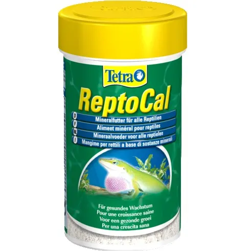 Tetra ReptoCal Прахообразна храна за влечуги - 100мл.