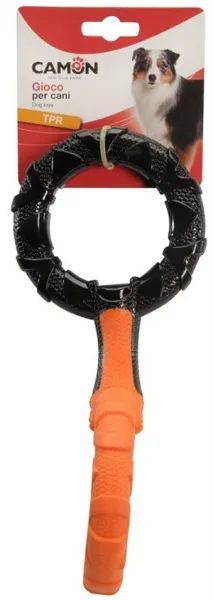 Camon Tpr Bicolor Double Ring - Играчка за куче - TPR двуцветен двоен ринг - 26см.