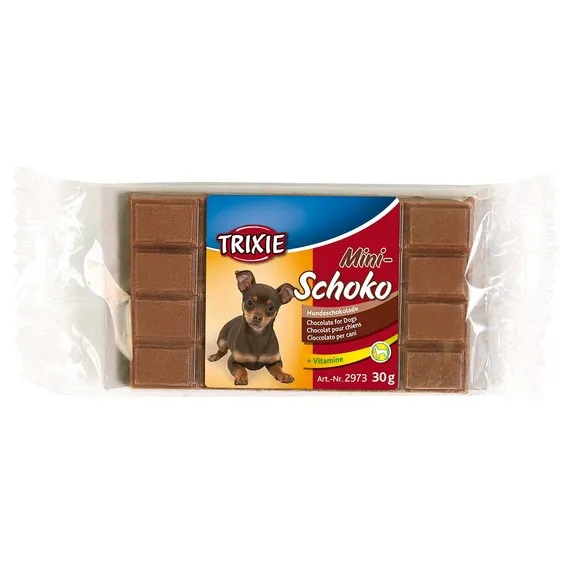 Trixie Mini Schoko Dog Chocolate - лакомство за кучета шоколад - 30гр.
