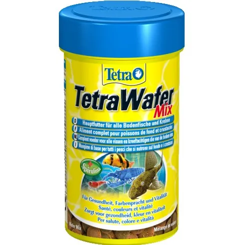 TetraWafer Mix Храна за рибки и ракообразни, хранещи се в долните слоеве на водата