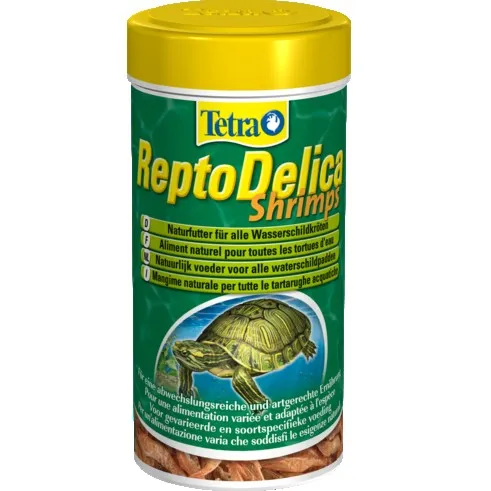 Tetra ReptoDelica Shrimps Деликатес за водни костенурки със скариди 250мл.