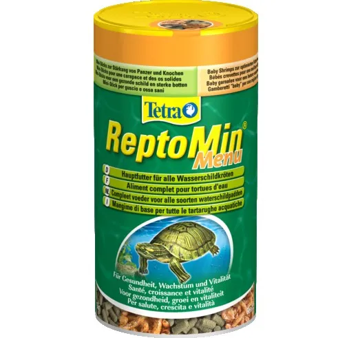 Tetra ReptoMin Menu Храна за водни костенурки меню 250мл.