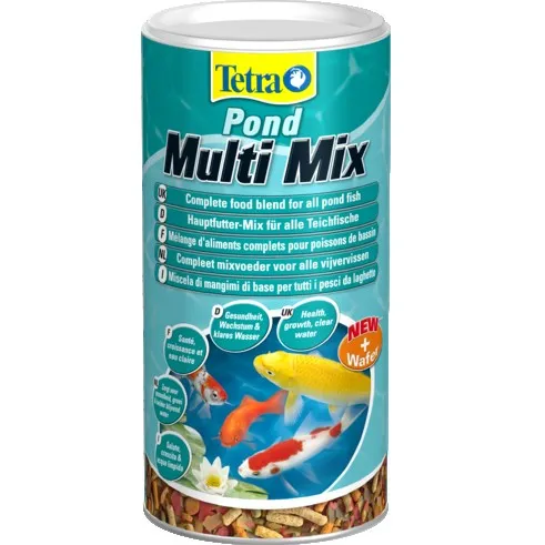 TetraPond Multi Mix Храна за езерни рибки 1л.