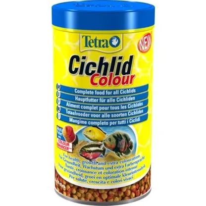 Tetra Cichlid Colour Храна за цихлиди с оцветители 500мл.