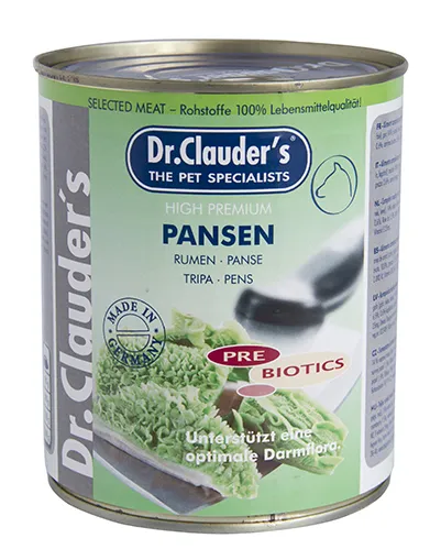 Dr. Clauder’s Selected Meat Pansen - мокра храна за кучета с шкембе /Pre Biotics/ - 400гр.