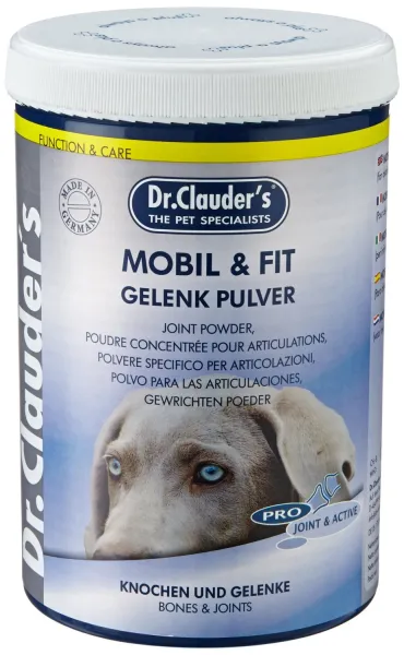 Dr.Clauder's Mobil & Fit Joint Powder - хранителна добавка за кучета подпомагаща ставите на прах - 0.5кг., 1.1кг.