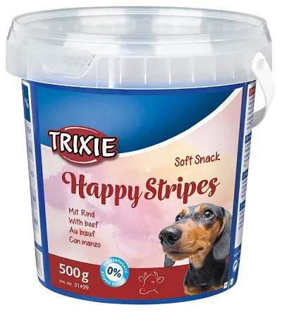Trixie Soft Snack Happy Rolls - лакомство за кучета меки ленти с телешко месо - 500гр.