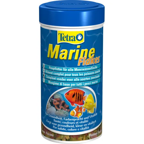  Tetra Marine Flakes - Храна на люспи за морски рибки 250мл. 