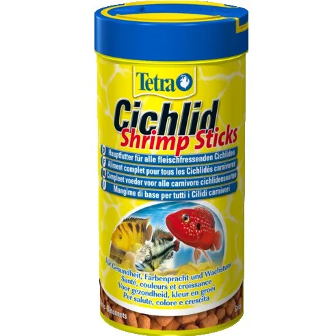 Tetra Cichlid Shrimp Sticks Скаридени пръчици за цихлиди 250мл.