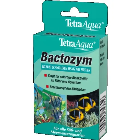 TetraAqua Bactozym Медикамент за създаване на биоактивност