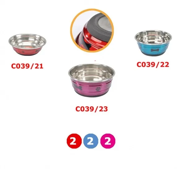 Camon New Selecta colourful steel bowl - купа от неръждаема стомана различни цветове