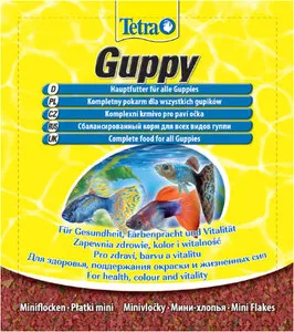 Sachet Tetra Guppy - храна за риби гупи 12гр.