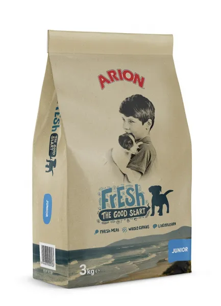 ARION FRESH Junior - суха храна за подрастващи кученца - 12кг.