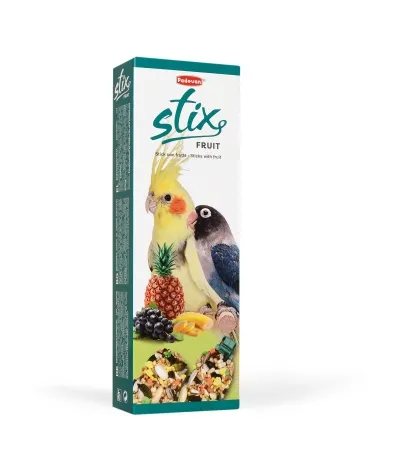STIX средни папагали  плодове - 100 гр(8бр в кашон)
