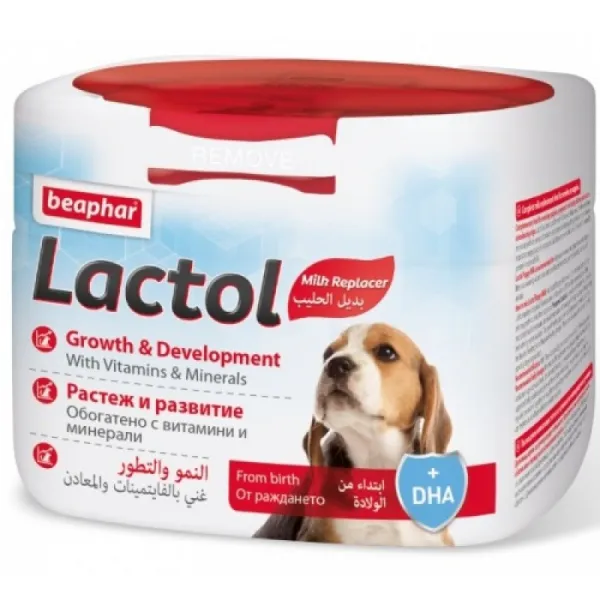 Beaphar Lactol Puppy Milk - сухо мляко за новородени кученца - 250гр.,500гр.,1кг.,2кг.