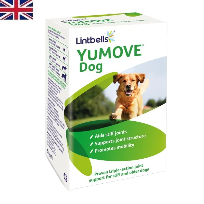 Lintbells® YuMOVE® Dog /хранителна добавка за кучета със ставни проблеми/-120бр