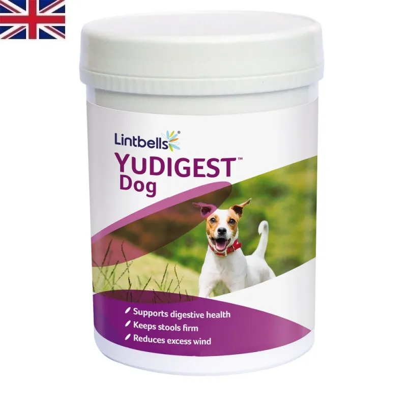 Lintbells® YuDIGEST™ Dog /овкусени пребиотични таблетки за възстановяване на чревната микрофлора за кучета/-120бр