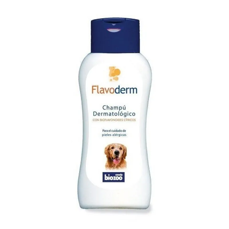 Biozoo Flavoderm Dermatological Shampoo - шампоан с биофлавоноиди за чувствителна кожа - 250мл.