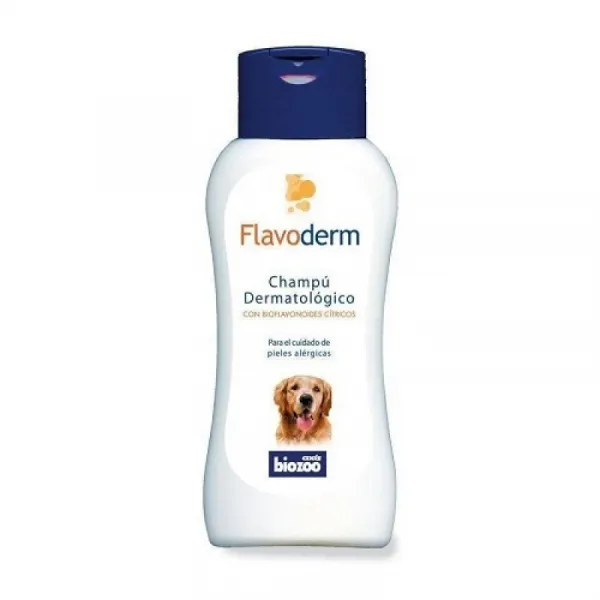 Biozoo Flavoderm Dermatological Shampoo - шампоан с биофлавоноиди за чувствителна кожа - 250мл.