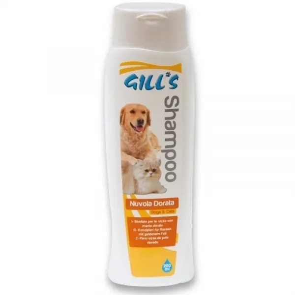 Croci Gill's Shampoo Golden Coat - шампоан за кучета и котки със златиста козина - 200мл.