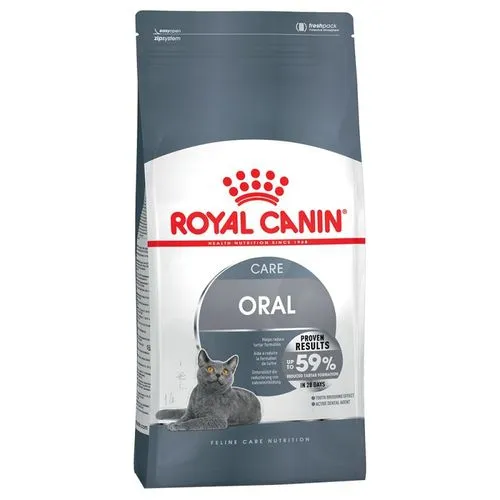 Royal Canin Oral Care - суха храна за котки над 12 месеца за по-добра устна хигиена - 8кг.