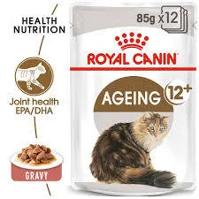 Royal Canin Ageing 12+ Gravy pouch - пауч за котки над 12 години - 12x85гр.