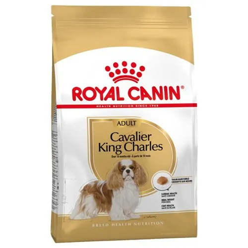 Royal Canin Cavalier King Charles Adult - суха храна за кучета от породата Кавалер Кинг Чарлз шпаньоли в зряла възраст над 8 месеца - 1.5кг.