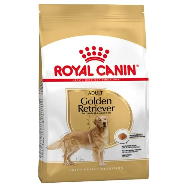 Royal Canin Golden Retriever Adult - суха храна за кучета от породата Голдън Ретривър в зряла възраст над 15 месеца - 12кг.