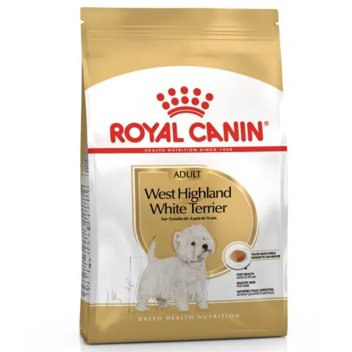 Royal Canin West Highland White Terrier Adult - WESTIE - западнохайландски бели териери - 3кг.