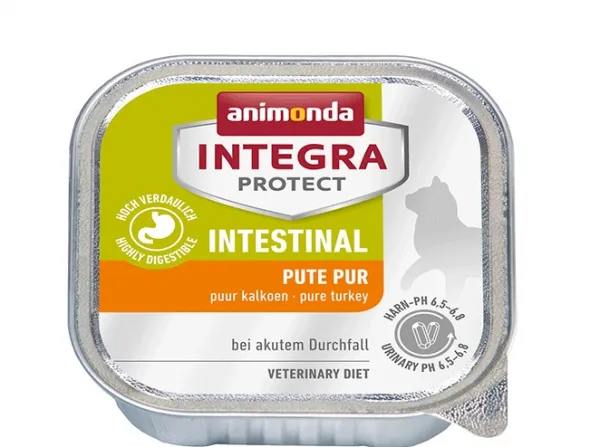 Animonda Integra Protect Intestinal Adult With Turkey - Специална Диета За Котки С Диария И Повръщане - 100гр.
