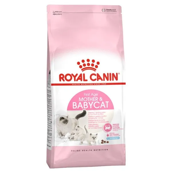 Royal Canin Mother & Babycat - суха храна за малките котенца между 1 и 4месеца - 4кг.