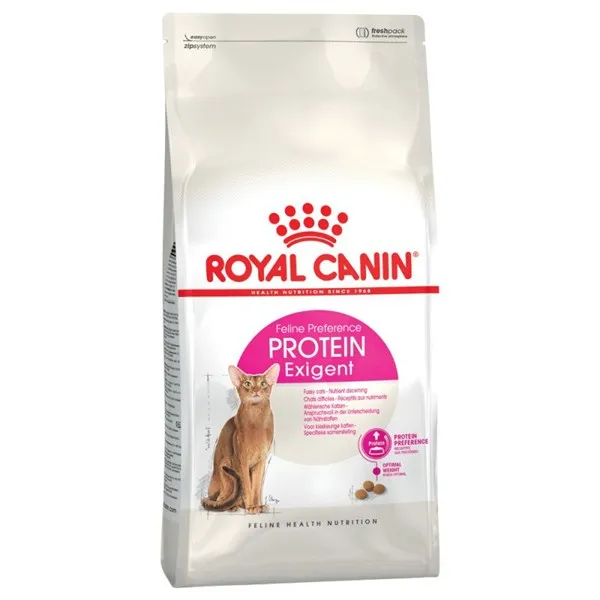 Royal Canin Exigent Protein - храна за чувствителни към храната котки над 12 месеца със специален състав от протеини, мазнини и въглехидрати - 10кг.