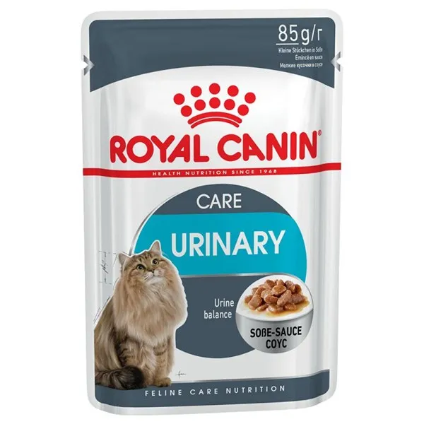 Royal Canin Urinary Care - мокра храна в пауч за котки над 12 месеца за поддържане здравето на уринарния тракт - 12x85гр.