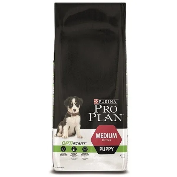 Pro Plan Medium Puppy - суха храна с пилешко месо за кучета от средни породи /10 - 25 кг./ и възраст до 12 месеца/ - 12кг.