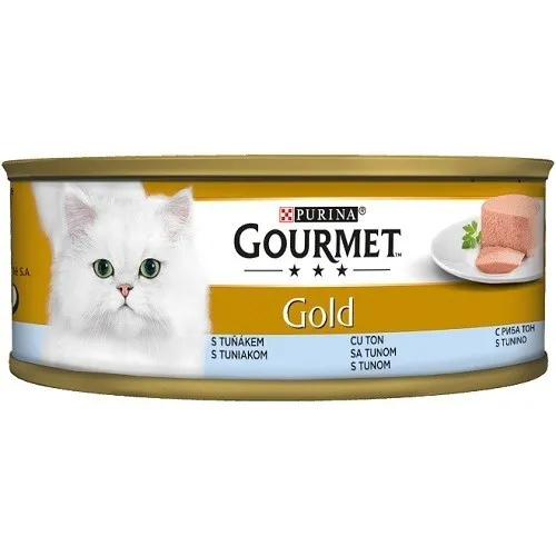 Gourmet Gold Pate With Tuna - мокра храна за израснали котки над 1г. пастет с риба тон - 85гр.