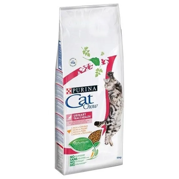 Cat Chow Special Care Urinary Tract Health - суха храна за израснали котки над 1г. поддържаща здрав уринарен тракт с пилешко месо - 15кг.