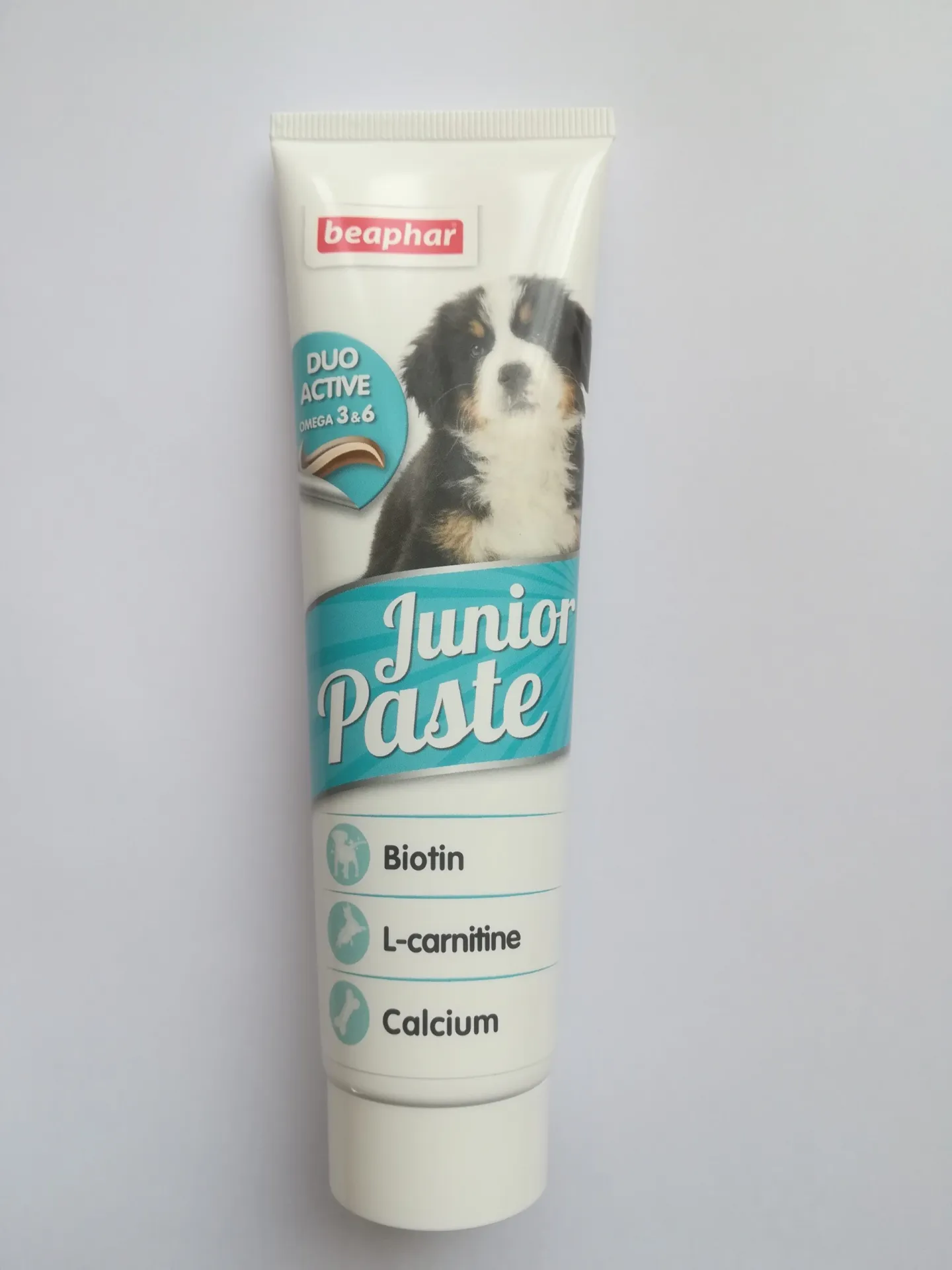 Beaphar Duo Active Junior Paste - мултивитаминната паста  за малки кученца - 100гр.