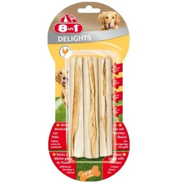 8in1 Delights Sticks - Пръчици Пилешко Месо - 3бр.