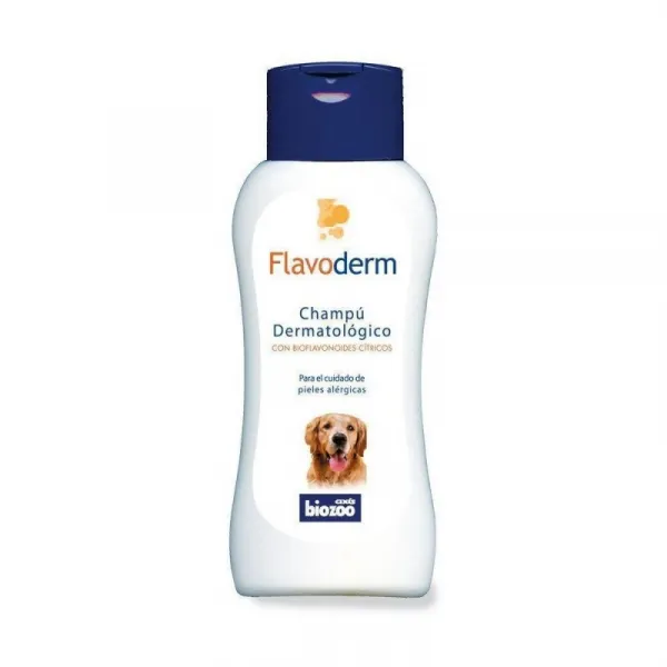 Biozoo Flavoderm Dermatological Shampoo - шампоан за чувствителна кожа - 250мл.