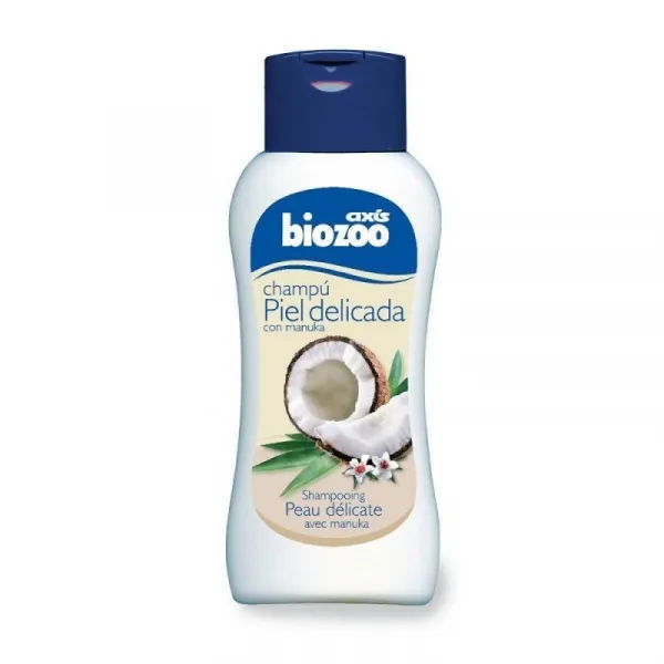 Biozoo Shampoo Delicate Skin - Шампоан С Екстракт От Кокос За Кучета С Чувствителна Кожа - 250мл.