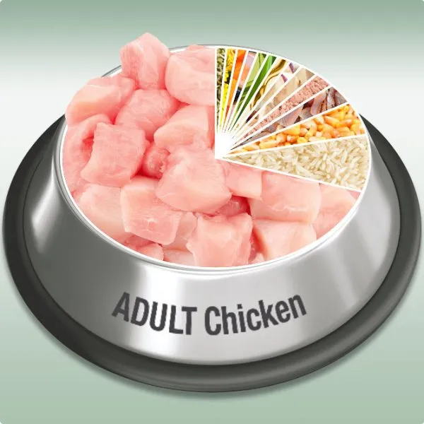 Platinum Adult Chicken - сочна суха храна за кучета над 12 месеца с месо от пиле - 10кг. 2