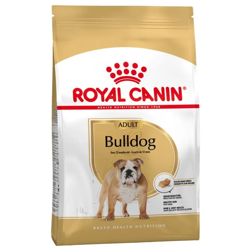 Royal Canin Bulldog Adult - храна за израснали кучета от породата Булдог над 12 месеца - 3кг.