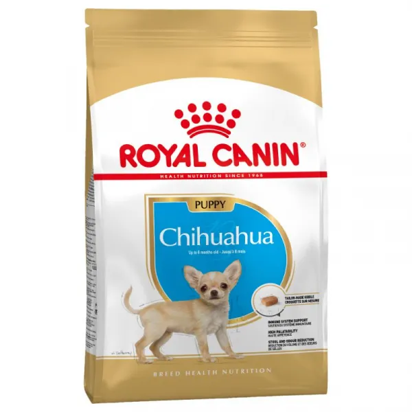 Royal Canin Chihuahua Puppy - храна за подрастващи кученца от порода Чихуахуа от 2 до 8месечна възраст - 1.5кг.