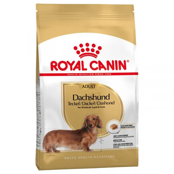 Royal Canin Dachshund Adult - храна за израснали кучета от породата Дакел над 10 месеца - 1.5кг. 