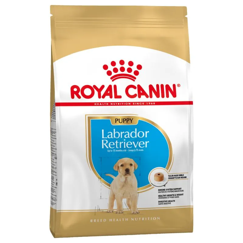 Royal Canin Labrador Retriver Puppy - храна за подрастващи кученца от породата Лабрадор Ретривър от 2 до 15месечна възраст - 12кг.