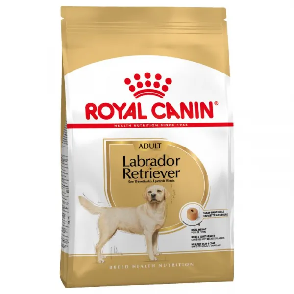 Royal Canin Labrador Retriver Adult - храна за израснали кучета от породата Лабрадор Ретривър над 15 месеца - 12кг.