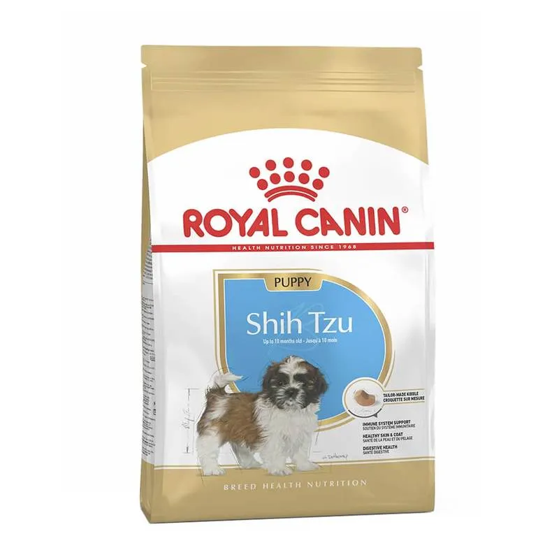Royal Canin Shih Tzu Puppy - храна за подрастващи кученца от породата Ши Тцу от 2 до 10месечна възраст - 1.5кг.