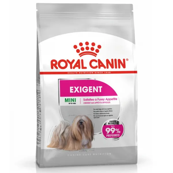 Royal Canin Mini Exigent - гранула джоб за израснали изключително капризни кучета от дребни породи над 10 месеца - 1кг. 