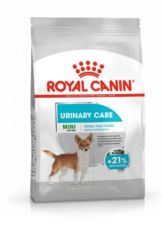 Royal Canin Mini Urinary Care - харна за израснали кучета над 10месеца от дребни породи поддържаща здрав уринарен тракт  - 3кг.