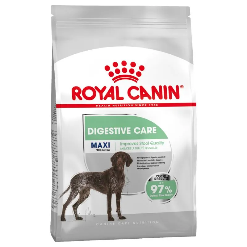 Royal Canin Maxi Digestive Care - храна за израснали кучета над 15 месеца от едри породи с чувствителна храносмилателна система - 3кг.